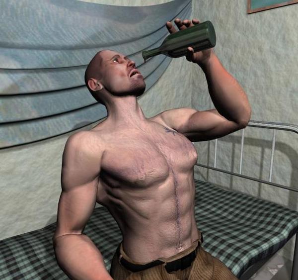 16P Hard dick needed for strong man 3D gay comics
