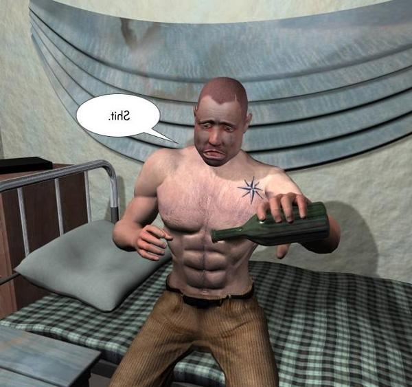 16P Hard dick needed for strong man 3D gay comics