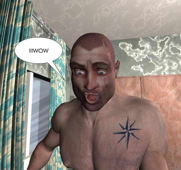 16P Hard dick needed for strong man 3D gay comics