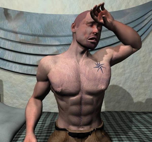 16P Hard dick needed for strong man 3D gay comics