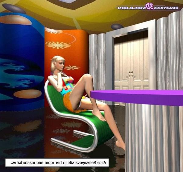 17P Sexy mistress and fuck robot 3D xxx scifi comics