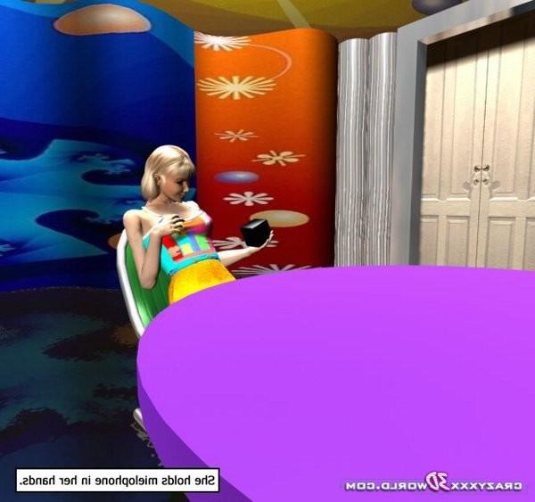 17P Sexy mistress and fuck robot 3D xxx scifi comics