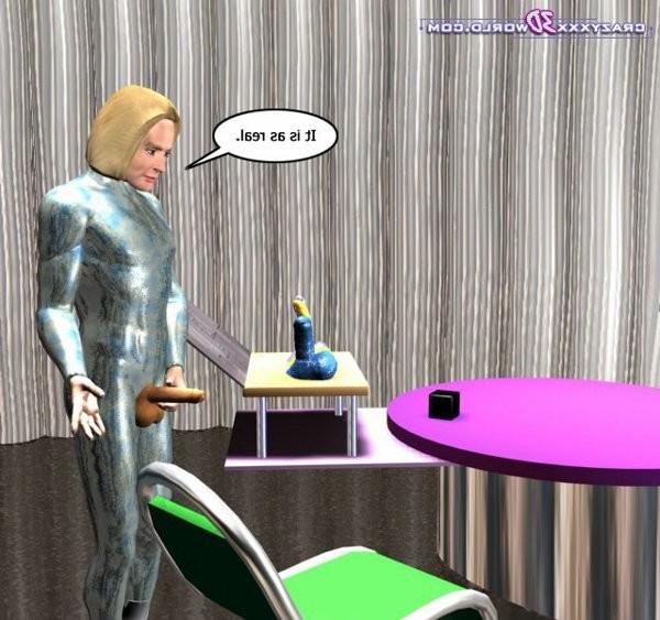 17P Sexy mistress and fuck robot 3D xxx scifi comics