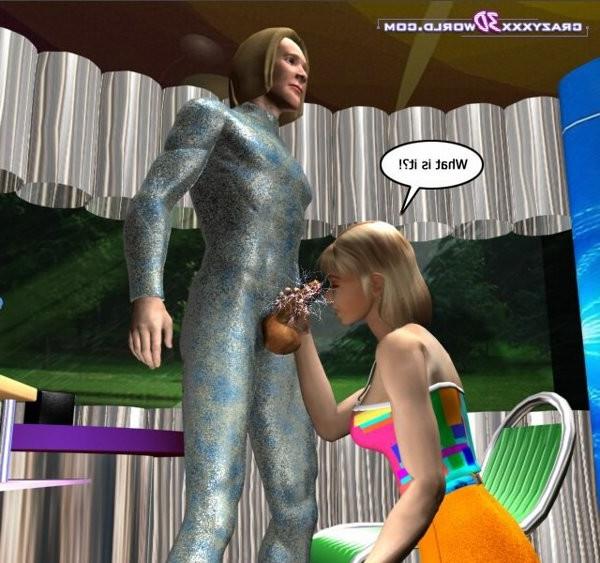 17P Sexy mistress and fuck robot 3D xxx scifi comics