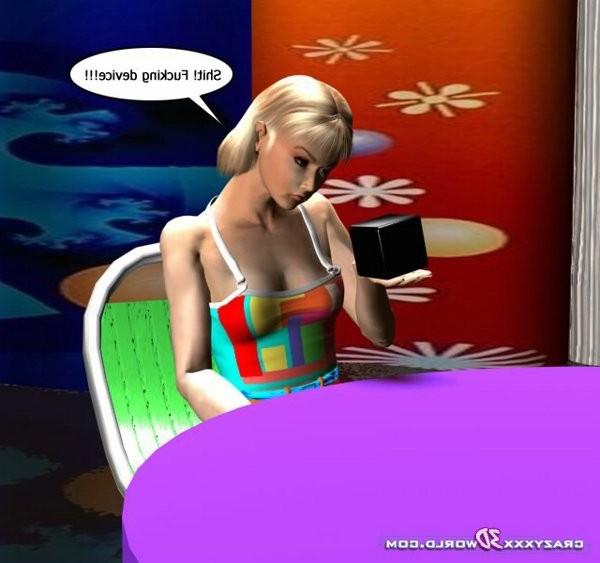 17P Sexy mistress and fuck robot 3D xxx scifi comics