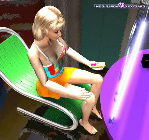 17P Sexy mistress and fuck robot 3D xxx scifi comics