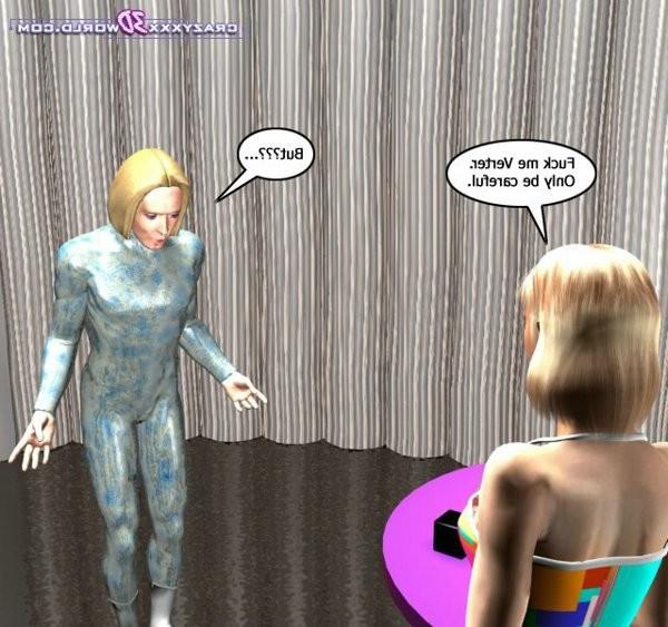 17P Sexy mistress and fuck robot 3D xxx scifi comics