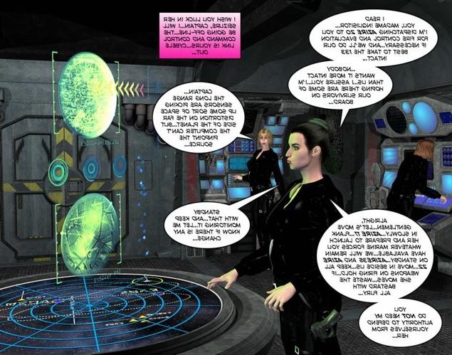 16P Gyno slaves of machines 3D bizarre comics