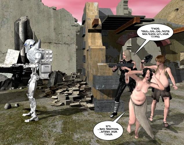 20P War of big tits sluts 3D xxx scifi comics