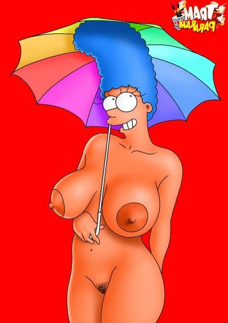 9P Busty and well-endowed Simpsons babes. Curvaceous hoes 