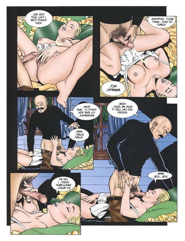 12P Blond bisexual babe sucking big cock and fucked hard by circus master