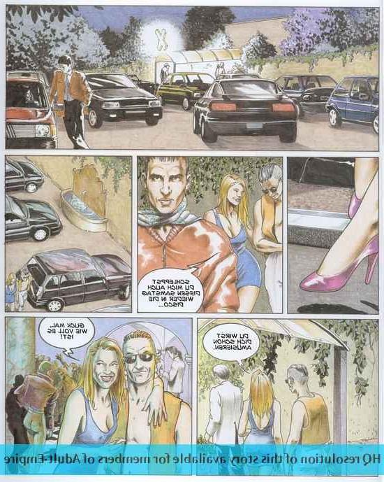 12P Drawn dude chases the girl and fucks her hard
