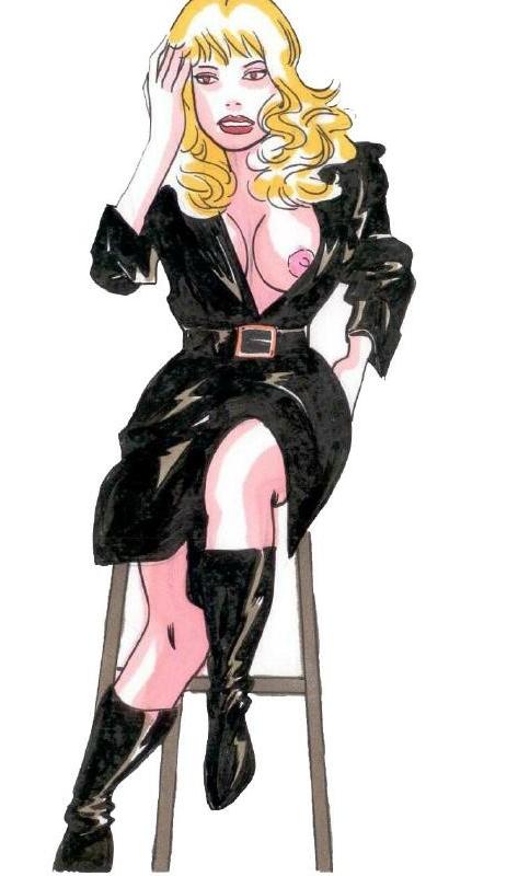 12P Sexy babe feels desire in porn comics