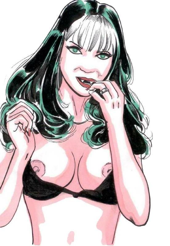 12P Sexy babe feels desire in porn comics
