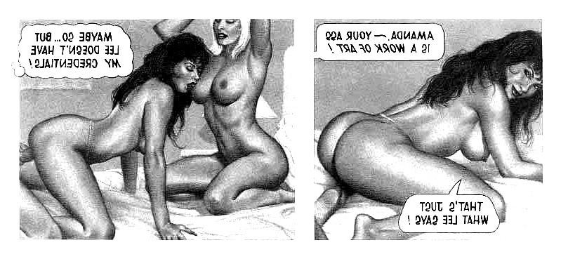 12P The two hotties noticed how horny Clyde was and decided to have a little fun wit