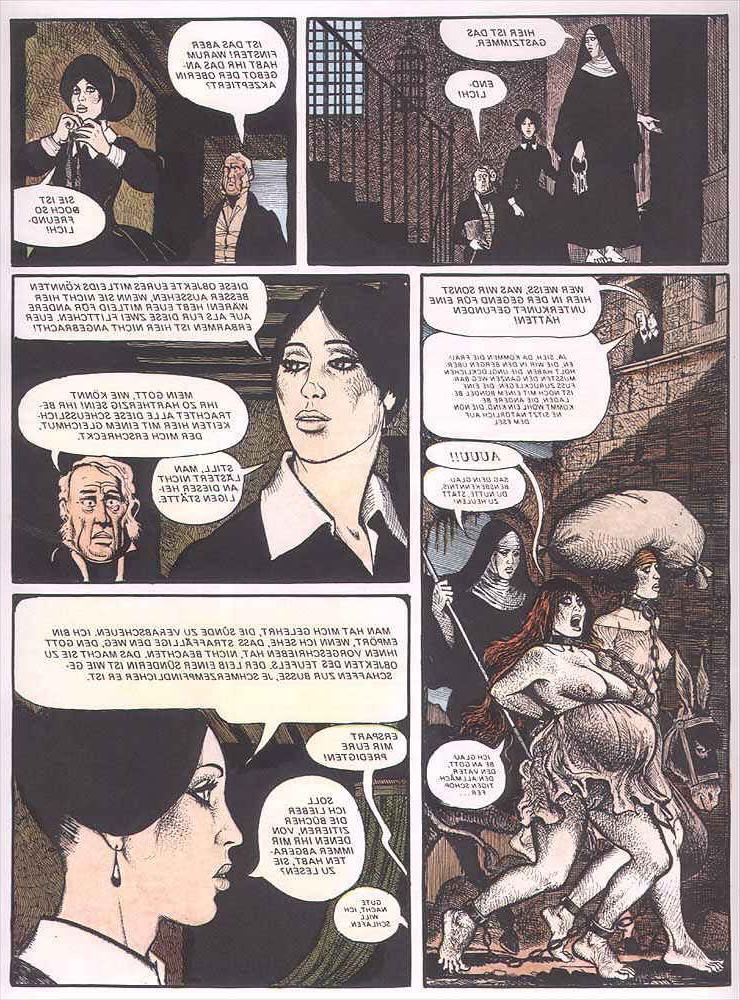 15P vintage evil bondage and brutal torment comic
