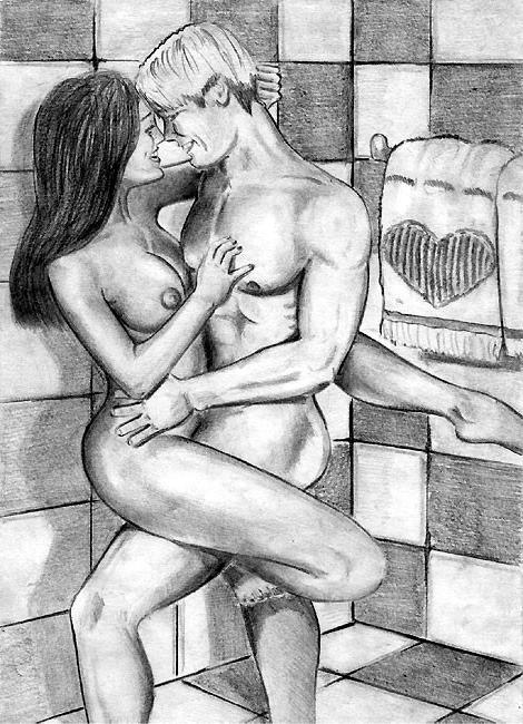 12P These are sketches of hot couples who cant seem to get enough sex