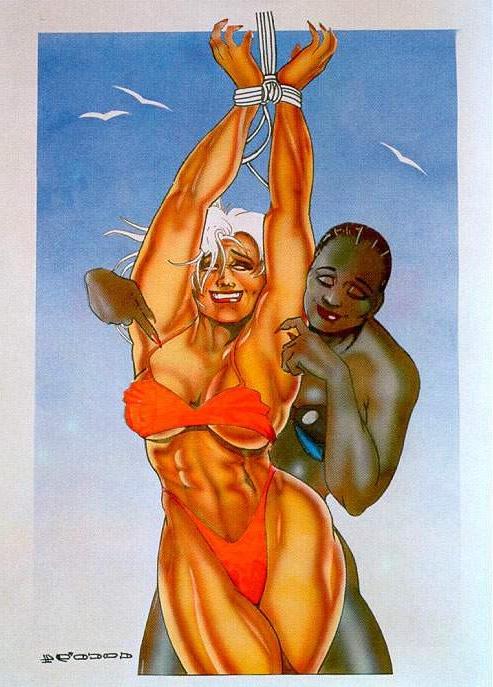 15P bizarre sexual contortion with beautiful tits