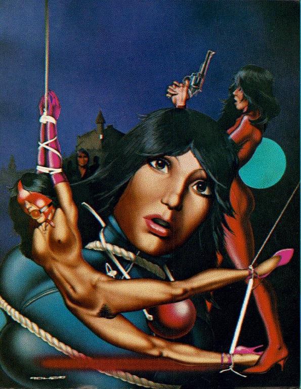15P beautiful women in painful sexual bondage art