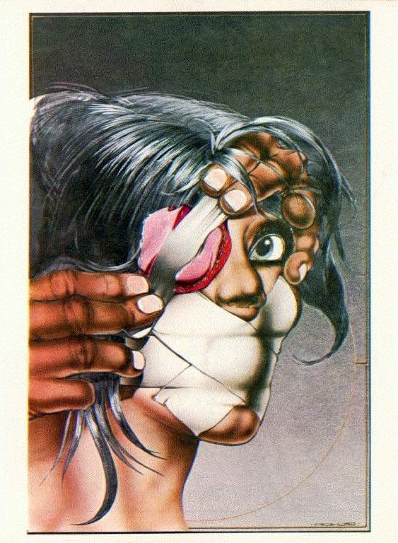 15P beautiful women in painful sexual bondage art