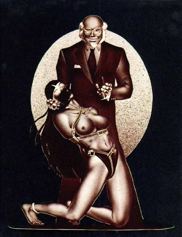 15P beautiful women in painful sexual bondage art
