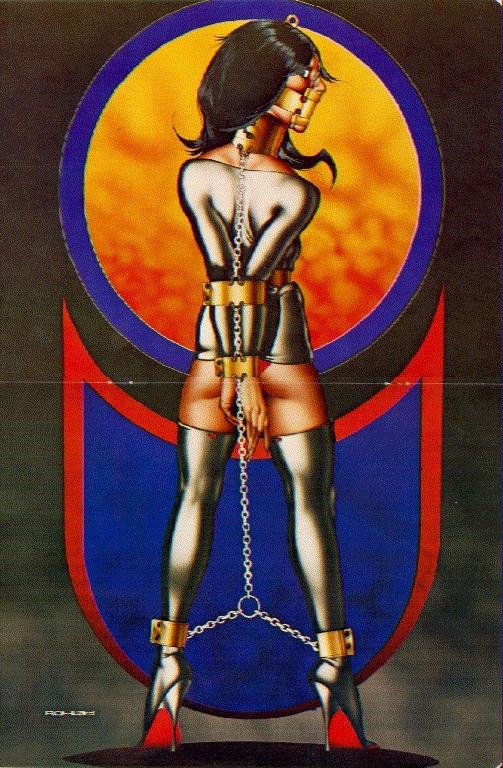 15P beautiful women in painful sexual bondage art