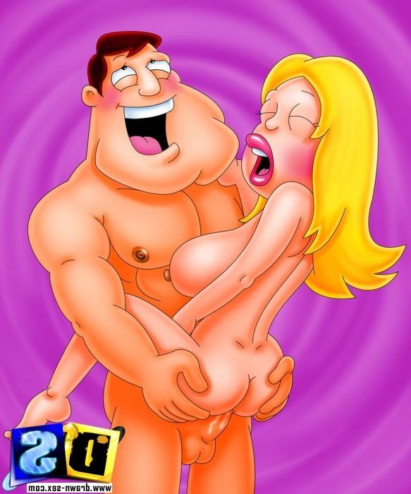 9P Anal and bukkake Flintstones-style. 