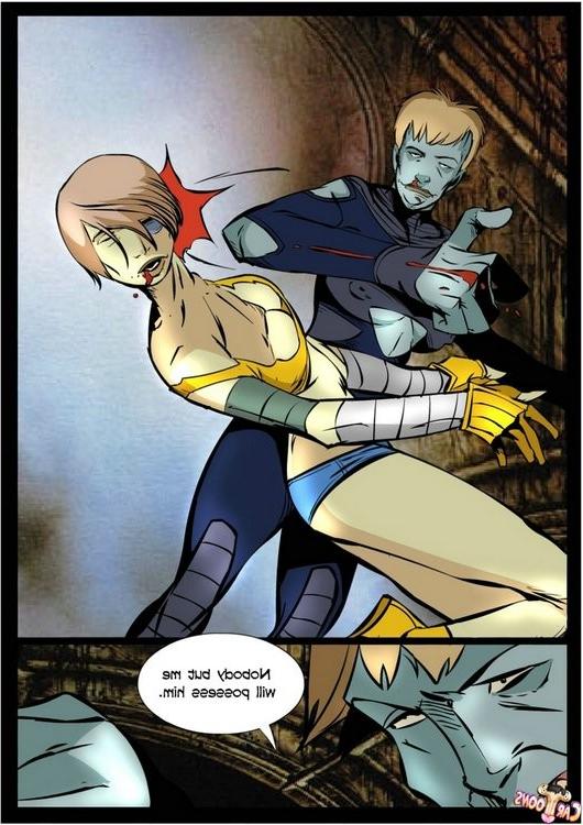 15P Sexy vampire hunter gets shagged by a blood-sucking tgirl