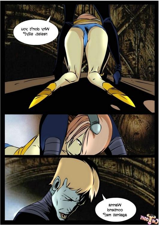 15P Sexy vampire hunter gets shagged by a blood-sucking tgirl