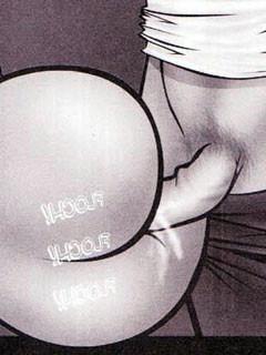 12P Frisky comics chicks and dudes fight and bang