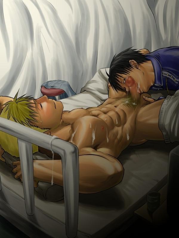 12P Passionate and strong gay guys sucking