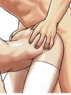 12P Nasty couple bangs like sex fiends in adult comics