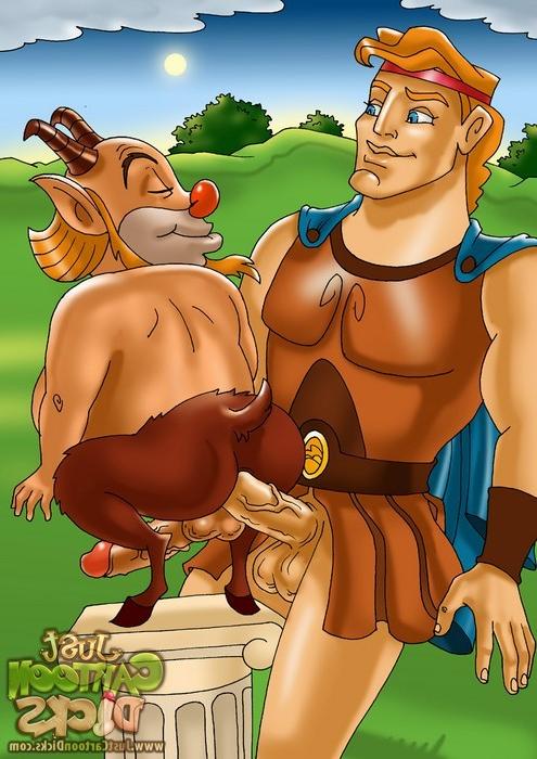 10P Greek queer hero Hercules Johnny Test probes ass