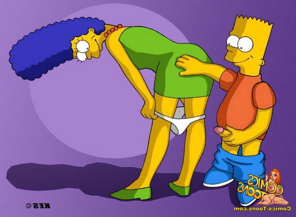 10P Homer, Bart, Lisa, Marge, Maggy 