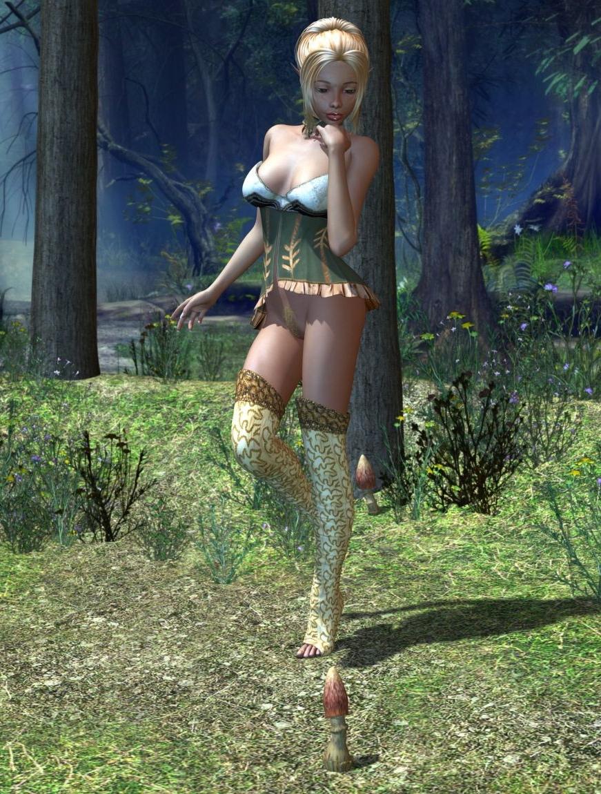 16P Sexy 3d elf teen girls in horny sex games