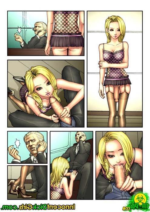 12P Submissive tgirl Lisa Jane is taking her boss's cock