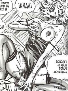 12P Frisky comics girlfriends share one stud
