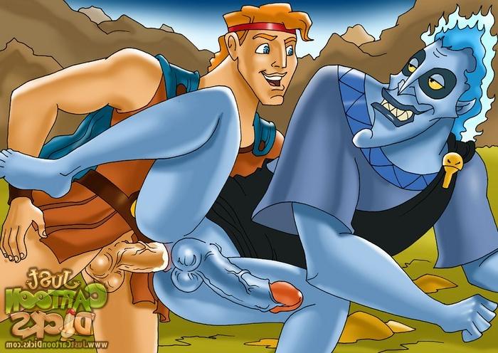 10P Greek queer hero Hercules  Johnny Test probes ass