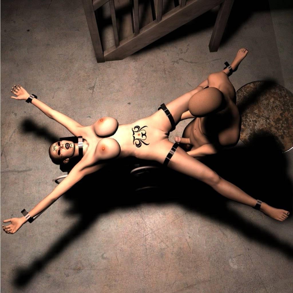 15P evil painful beautiful female bondage artwork