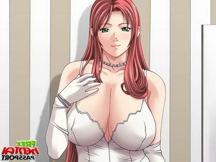 15P Redhead hentai babe in glasses getting petite twat smashed by a big schlong