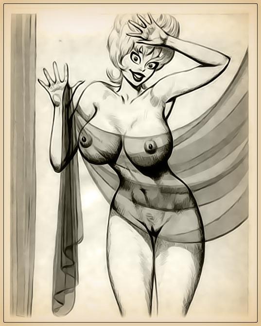 12P Sexy sketch gallery with lovely Jessica Rabbit