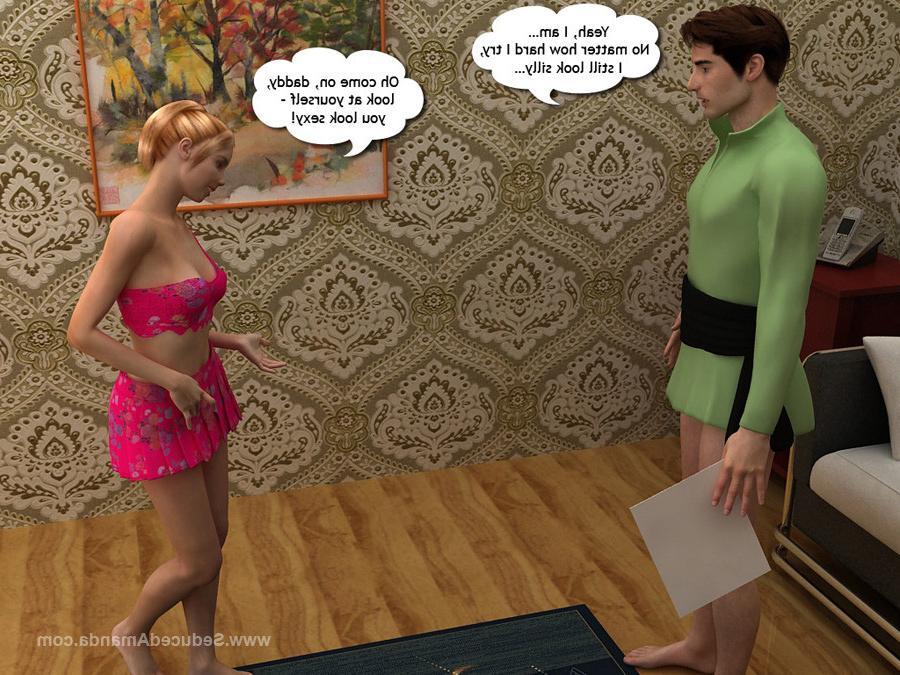 12P Amanda and her brother bust their parents fucking and decide to join in