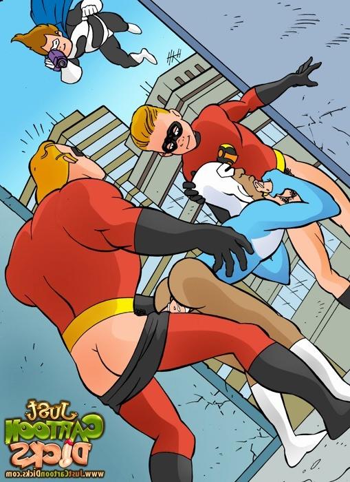 10P Evil fucks the Incredibles Jimmy Neutron tries anal