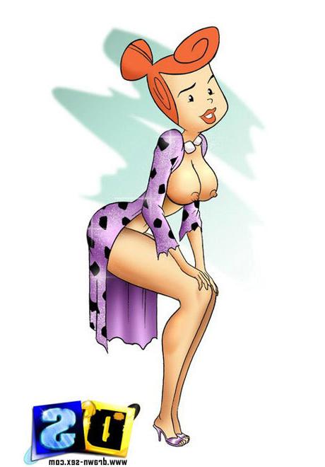12P Wilma gets filled hard by Fred Flintstone and cums