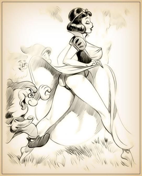 12P Snow White gets a action and gets penetrated by dick