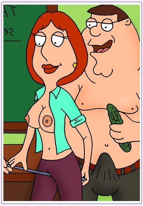 12P Meg Griffin spreads her legs and grab monster dick
