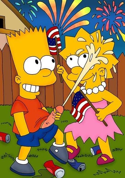 12P Marge Simpson with plump knockers putting cumshots