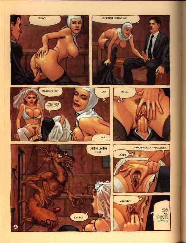 15P horny new bride gets an giant devil cock anal