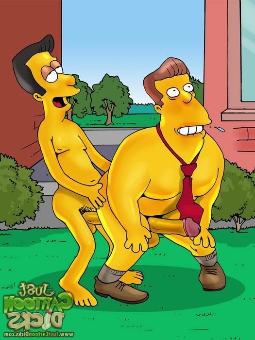 10P Simpsons Jackie Chan gay treat
