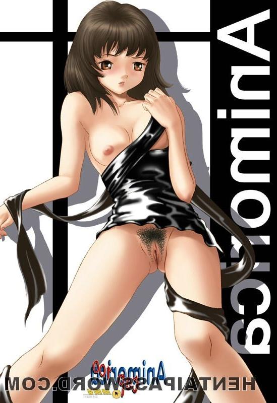 12P Elegant hentai vixen showing her massive melons in the bedroom